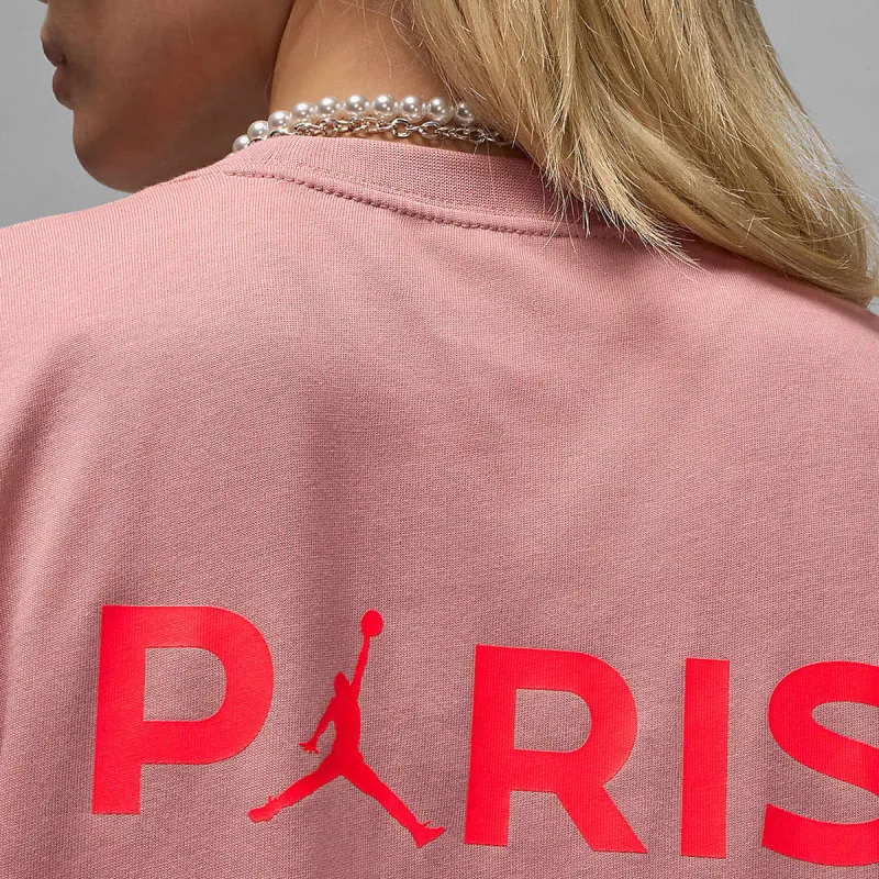 Jordan Paris Saint-Germain T-Shirt Women's Rusty Pink-3