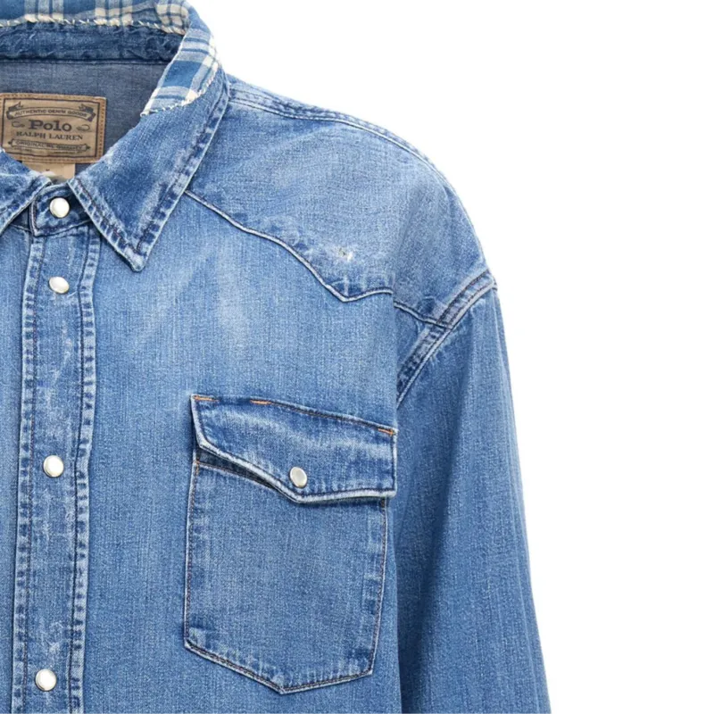 Polo Ralph Lauren Buttoned Denim Shirt-4