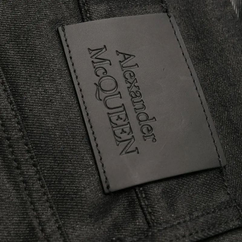Alexander McQueen Jeans Men Black-5