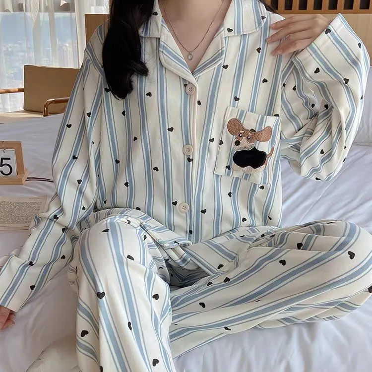 WANANNI Pajama Set Women's Sky Blue-3