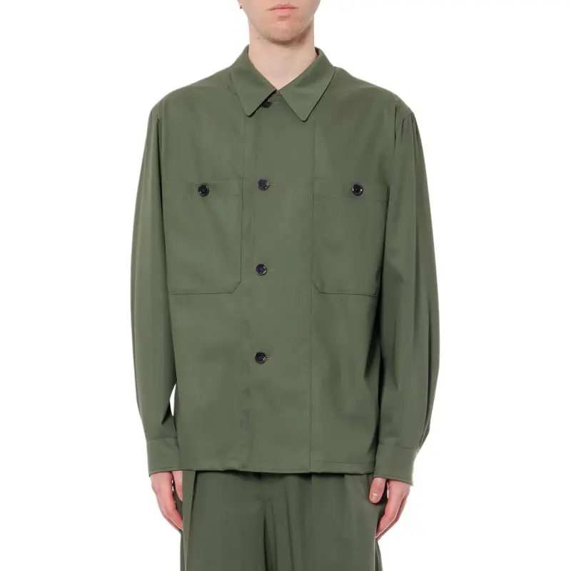 Lemaire Soft Military Overshirt-3