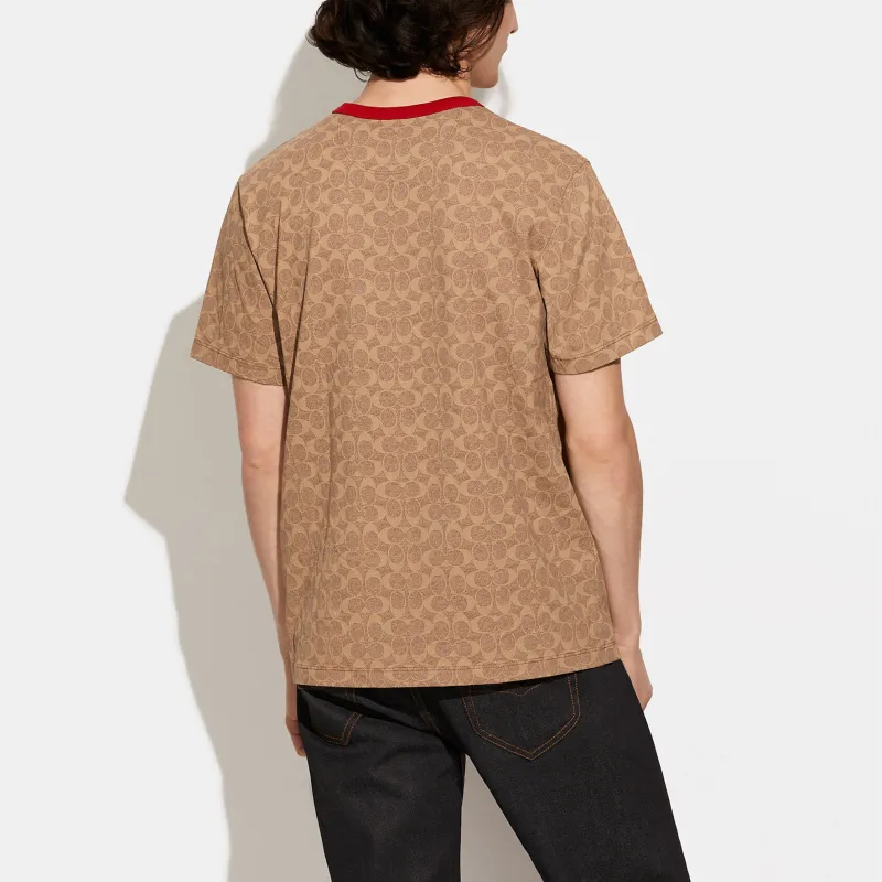 Disney X COACH T-Shirts Men Khaki-2