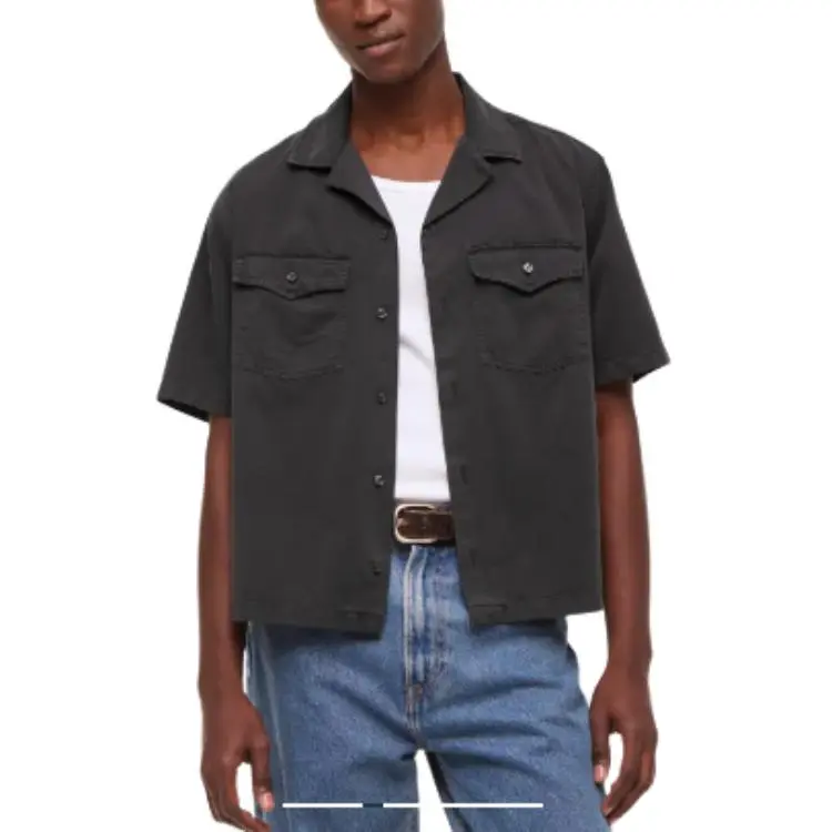 Abercrombie＆Fitch Shirt Men's Dark Gray-2