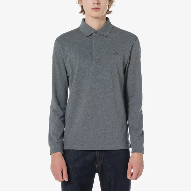 LACOSTE Polo Shirt Men's Dark Gray-2