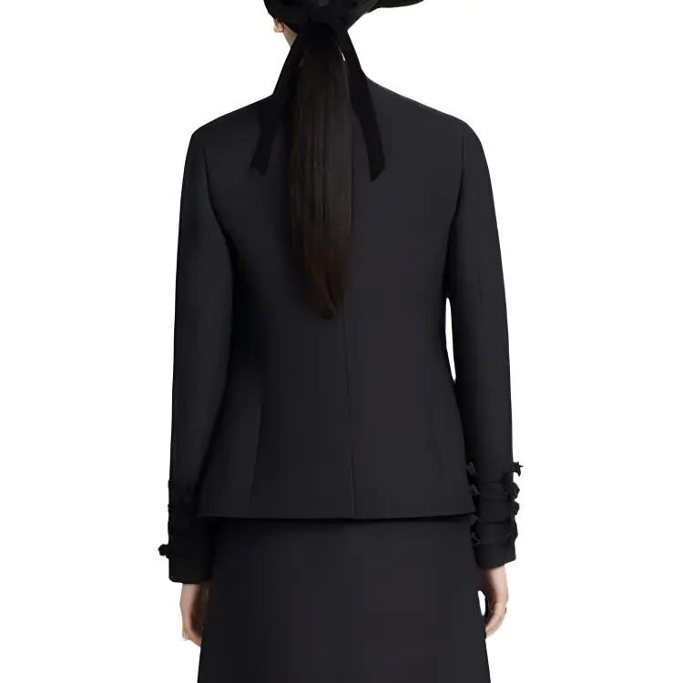 DIOR FW22 Business Suit Coat Women's Black-3