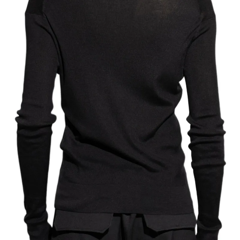 TOM FORD Henley Ribbed Shirt-4