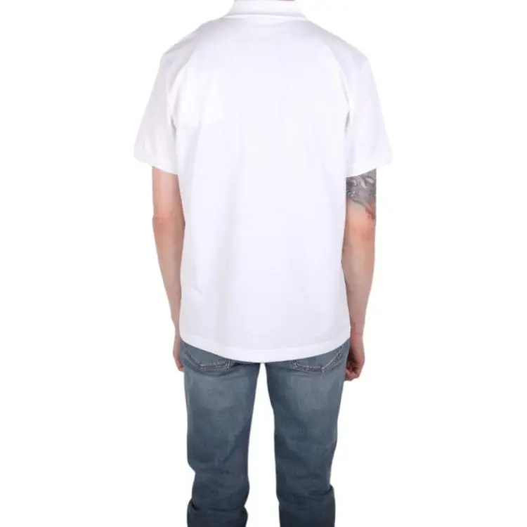 Moncler Polo Shirts Men White-4