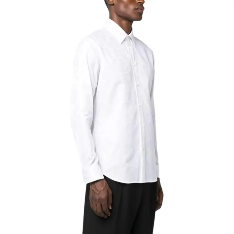 VERSACE Barocco Jacquard Button Up Shirt-3