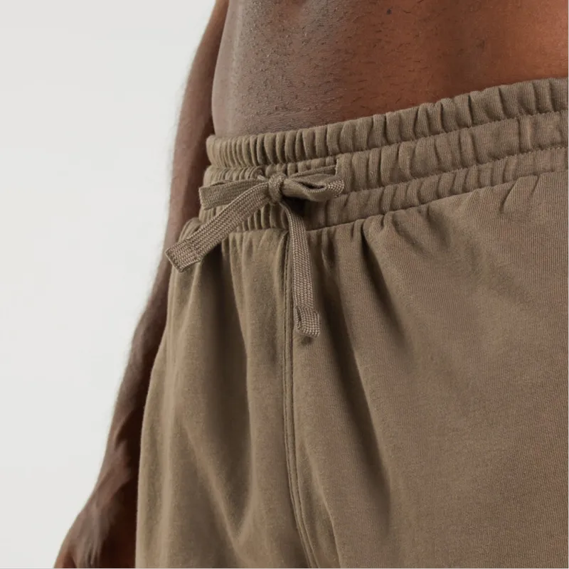 GYMSHARK ESSENTIAL OVERSIZED JOGGERS Knitted Sports Pants Men's Soul Brown-3