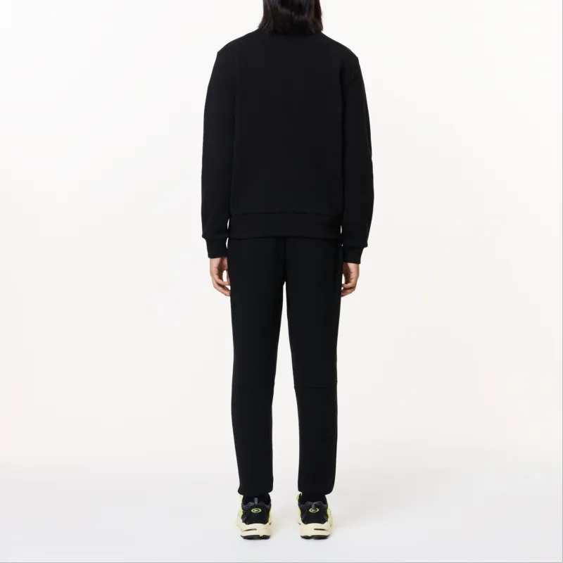 LACOSTE Knitted Sports Pants Men's Black-3