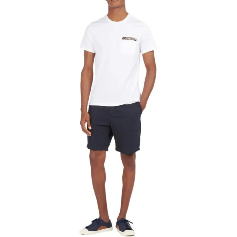 BARBOUR Chest pocket Crew neck T shirt-2