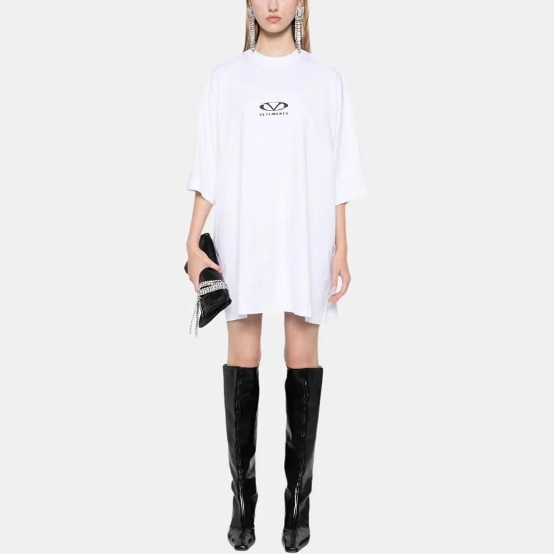 Vetements Logo Printed Crewneck T Shirt-2