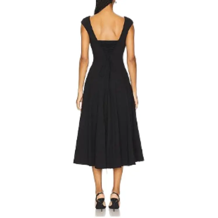 Danielle Guizio Sleeveless Dress Women's Black-1