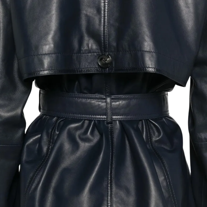 Iceberg Leather Jacket-4