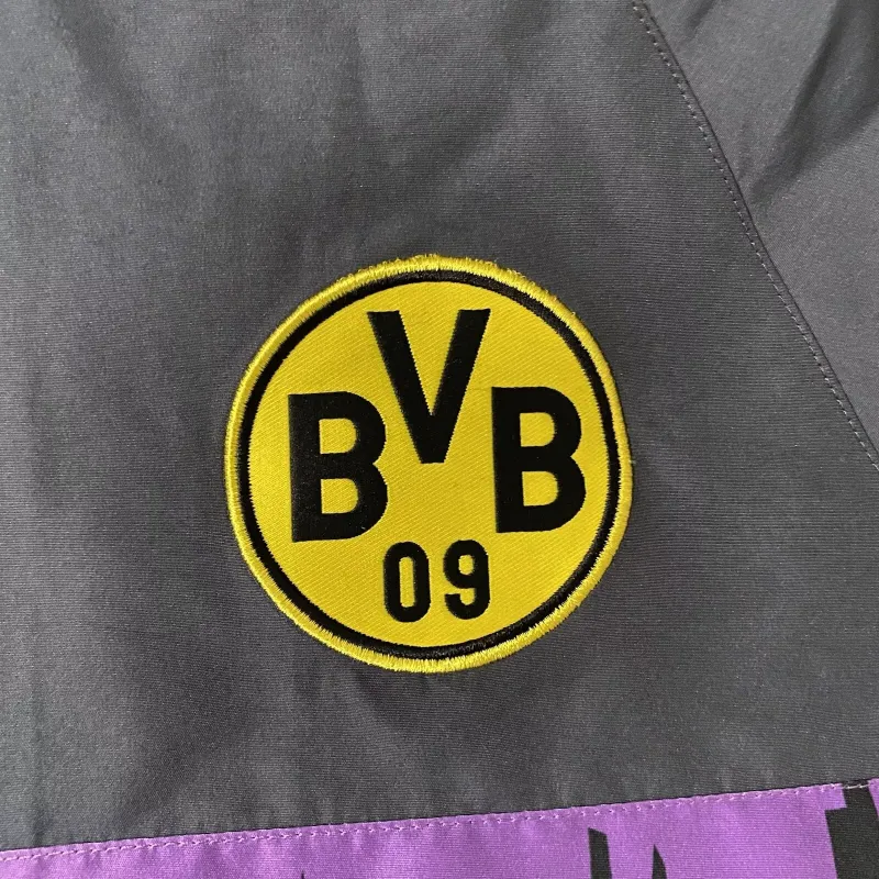 PUMA Borussia Dortmund Jacket Men's Black Purple-2
