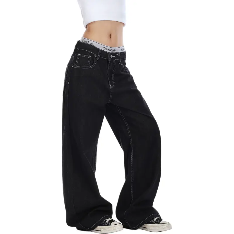 VINMUK Jeans Unisex Black-7