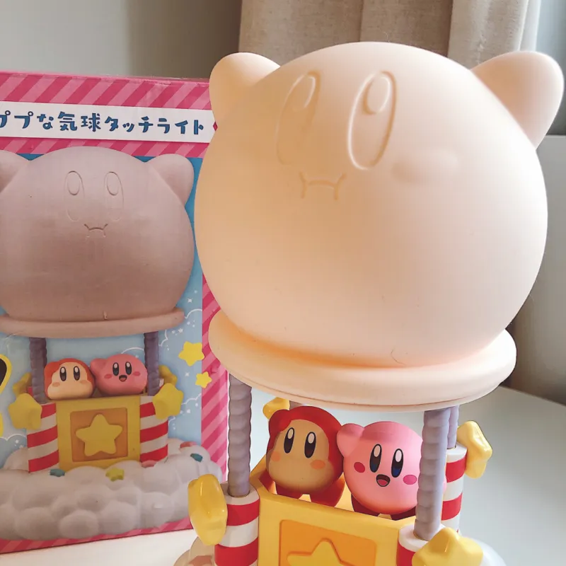 Qingzhisen Star Kirby Hot Air Balloon Paddle Light [Includes Battery] Chibi Figures 23CM-3
