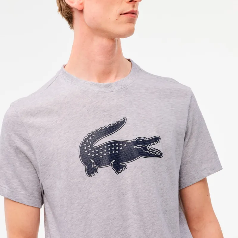 LACOSTE T Shirts Men Gray-3
