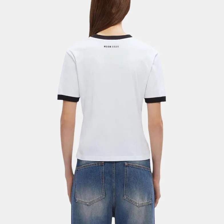 MSGM Slogan T shirt-2
