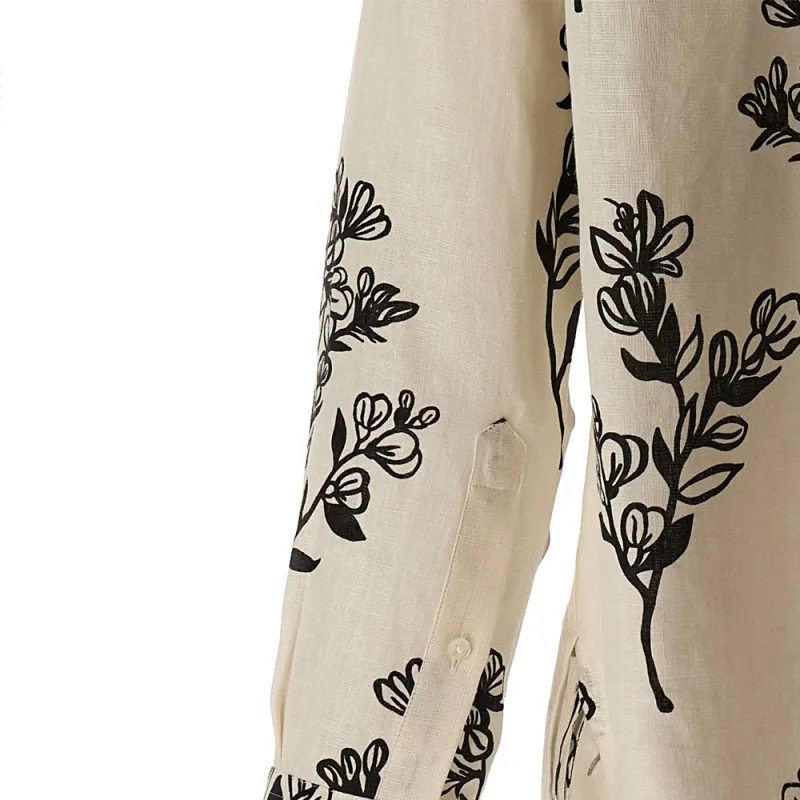 Jacquemus La Chemise Simon Flower Printed Shirt-2
