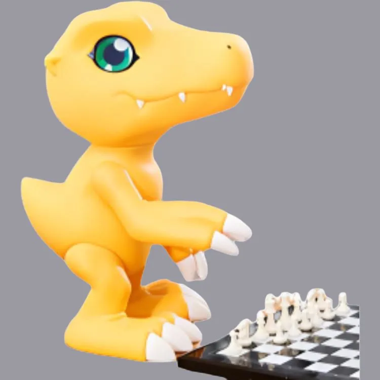 BANDAI Agumon Bandai Namco Shanghai, Punic Meng Scale Figures-3