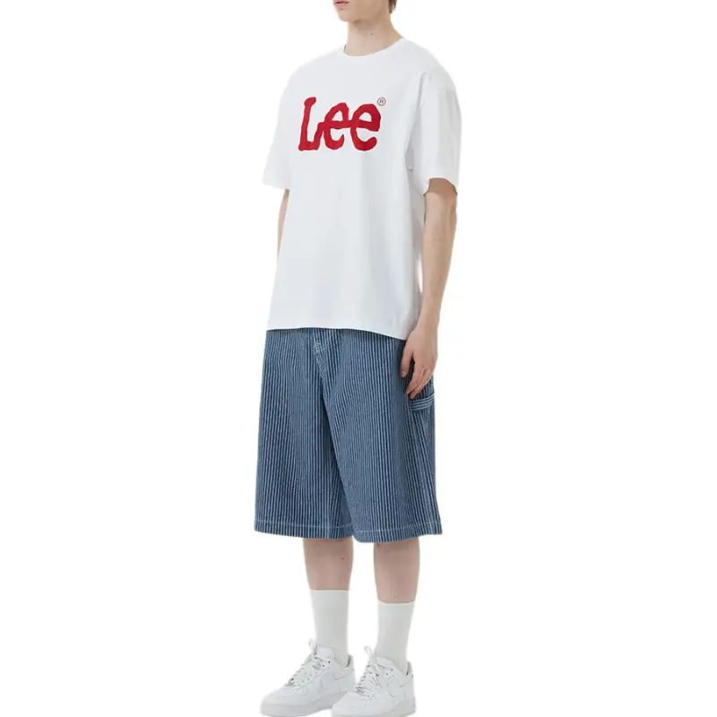 Lee T Shirts Unisex White-5