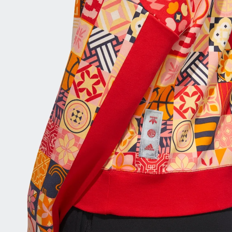 Adidas CNY Sweatshirts Women's Red-6