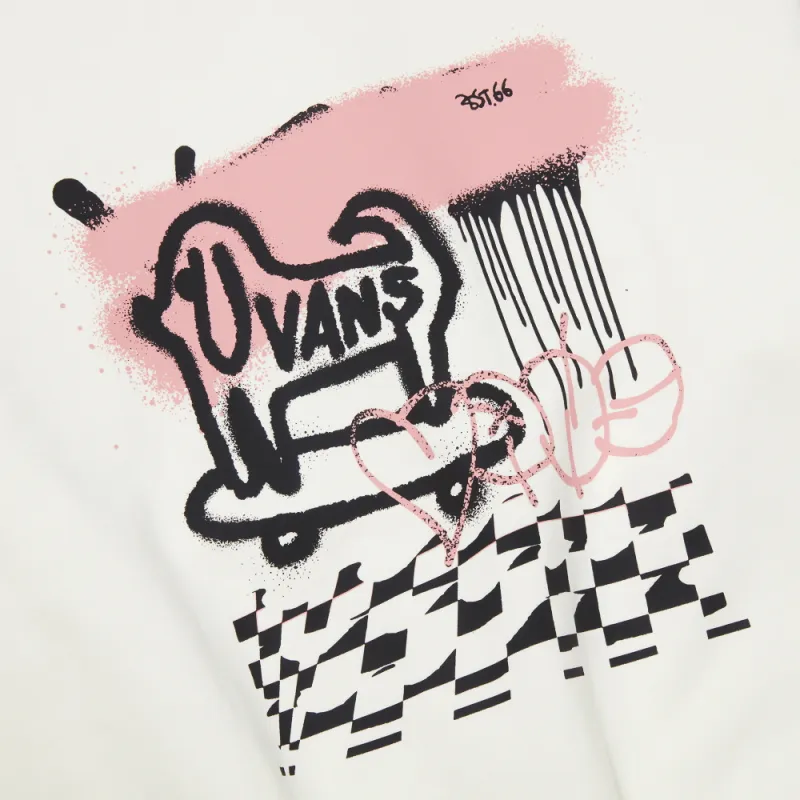 Vans VANS CREW Mixed GFX Sweatshirt Women's Cotton Candy-4