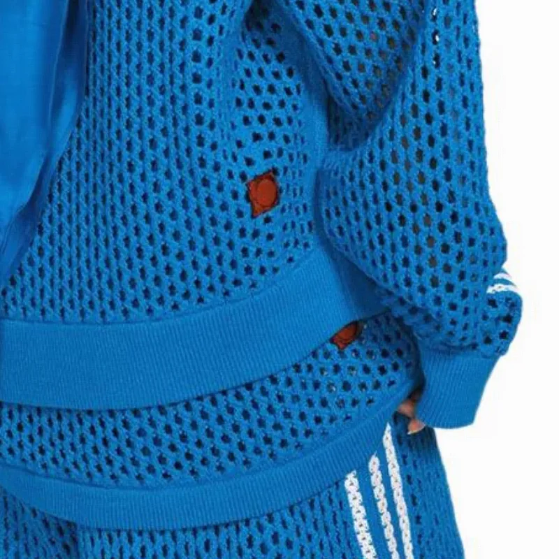 Adidas Originals x CLOT Knitwear Unisex Blue-4