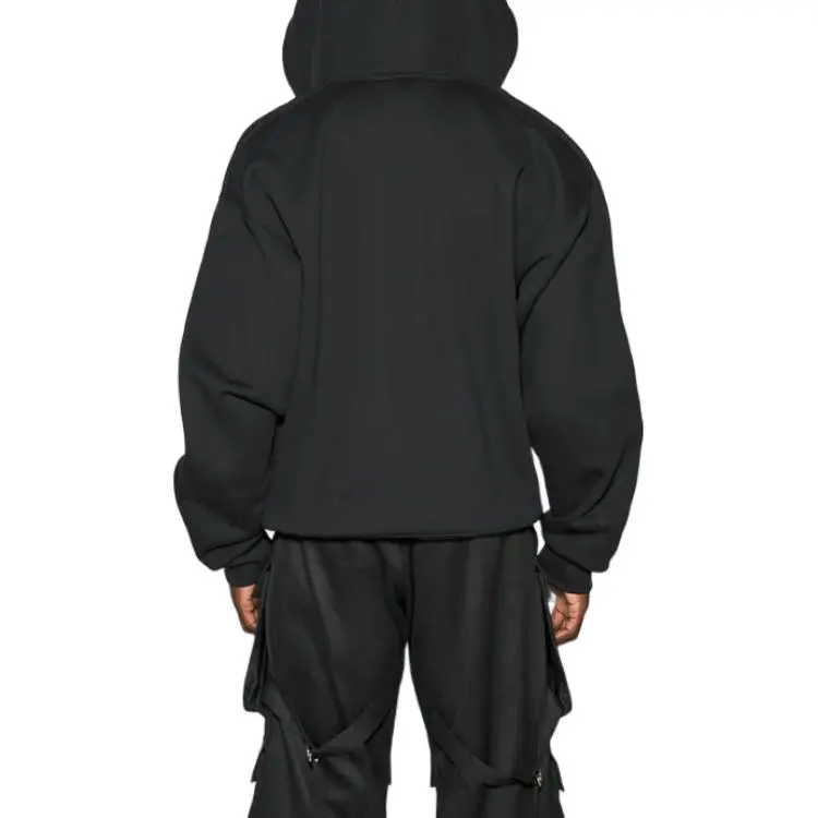Mugler Zip details Hoodie-1