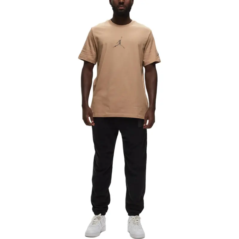 Jordan T Shirts Men Brown-3
