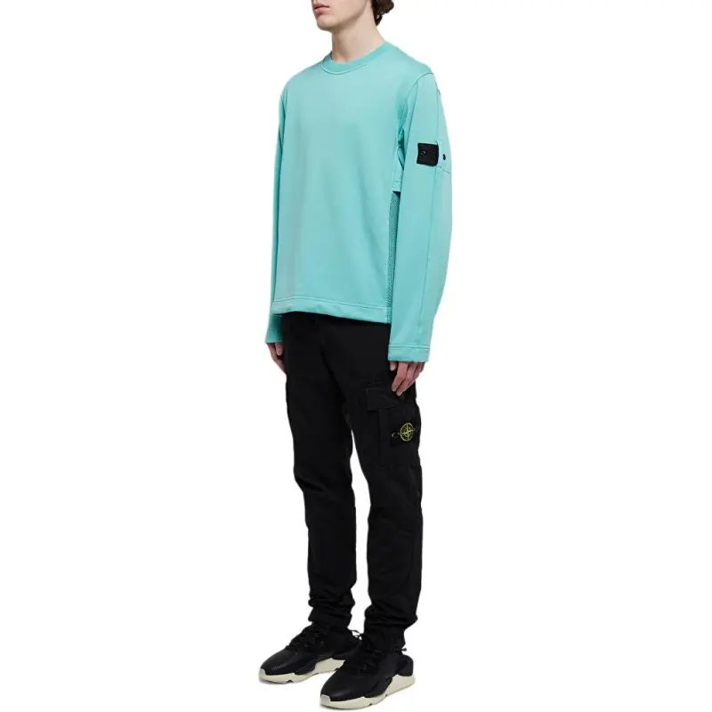 STONE ISLAND STONE ISLAND SHADOW PROJECT Series Sweatshirts Men Carolina Blue-3