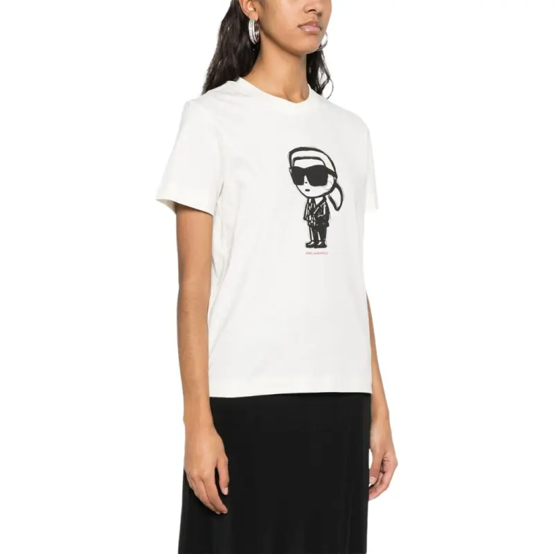 Karl Lagerfeld IKon Sketch T shirt-4
