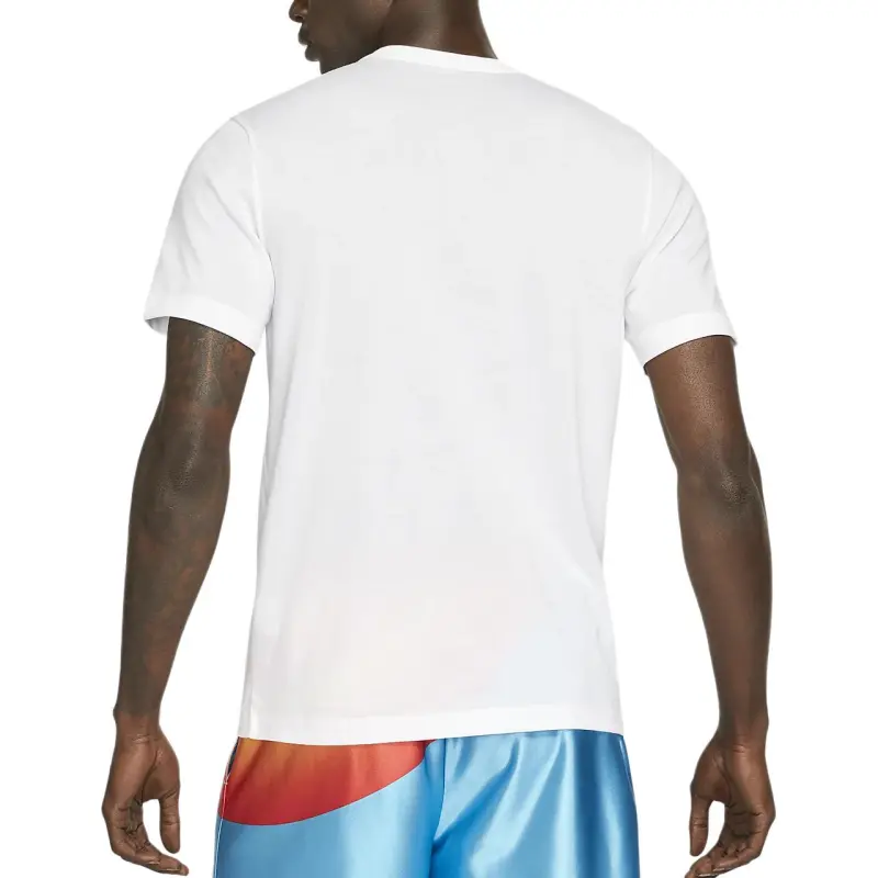 Nike T Shirts Men White-3
