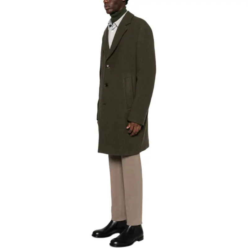 HUGO BOSS Single Breasted Long Sleeved Coat-3