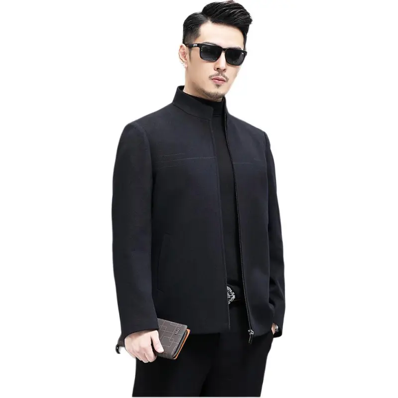 Devanro Jackets Coats Men's Gray-7