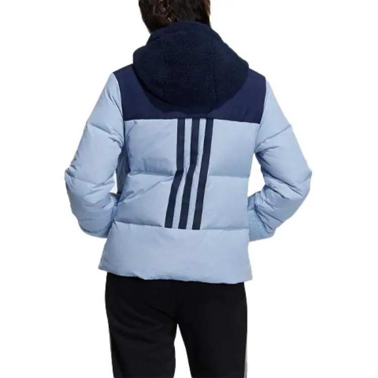 Adidas Neo Down Jacket Winter Women's Light Blue-4