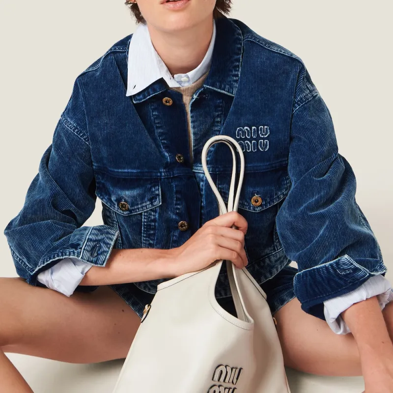 MIU MIU Shirts Women's Blue-3