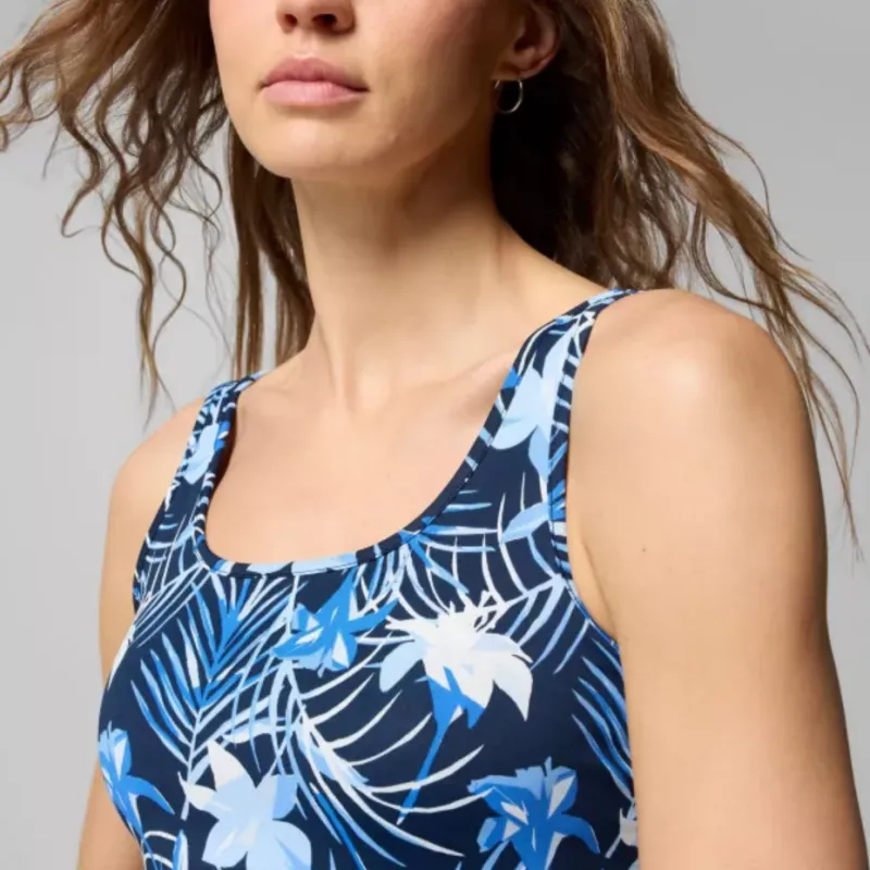 Columbia PFG Freezer Sleeveless Dress Women's Preppy Marine Blue-3