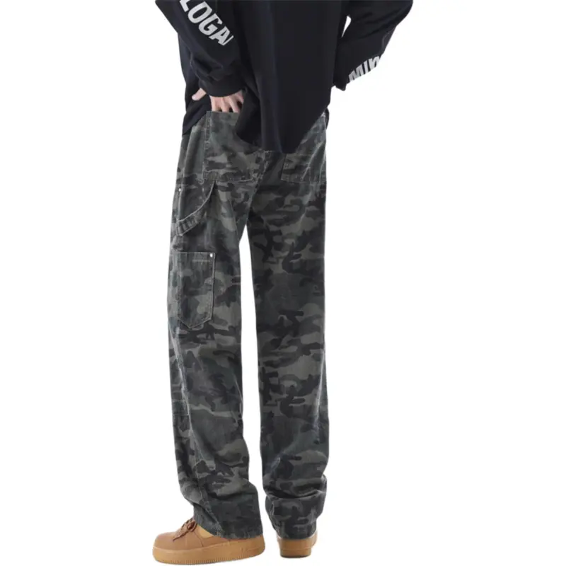 WELTER EXPERIMENT Jeans Unisex Camouflage-1