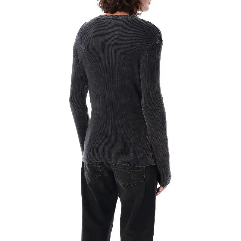 DIESEL Ribbed Logo Sweater-3