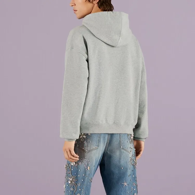 GUCCI Chain Print Hooded Sweatshirt-2