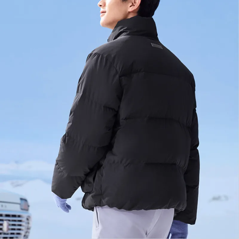 Skechers Sports Alliance Series Puffer Jacket Unisex Carbon Black-3