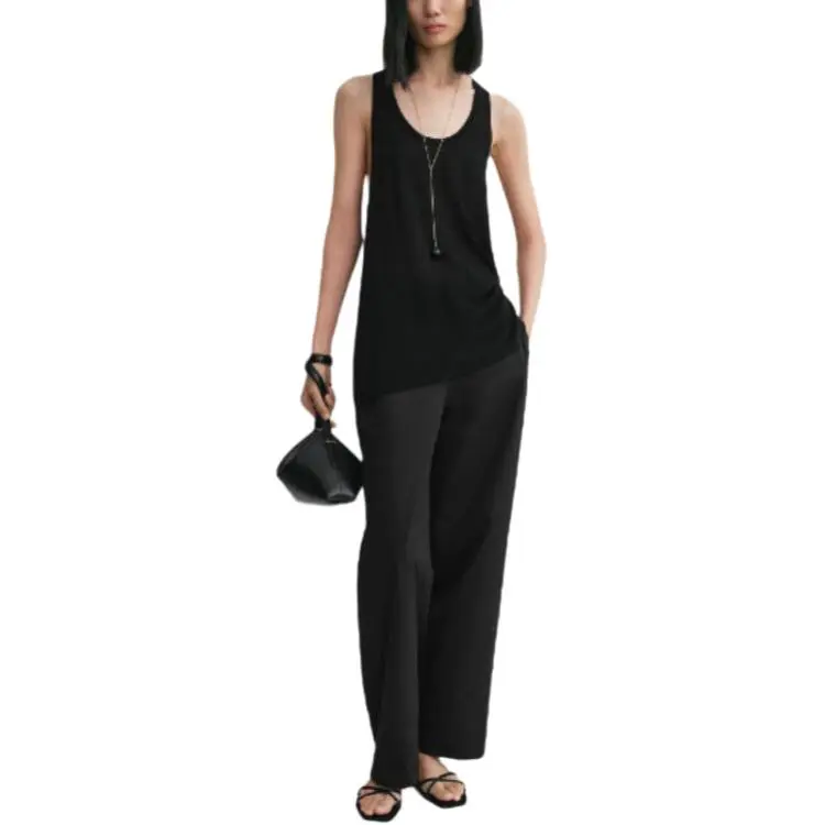 TOTEME Tank Tops Women's Black-1