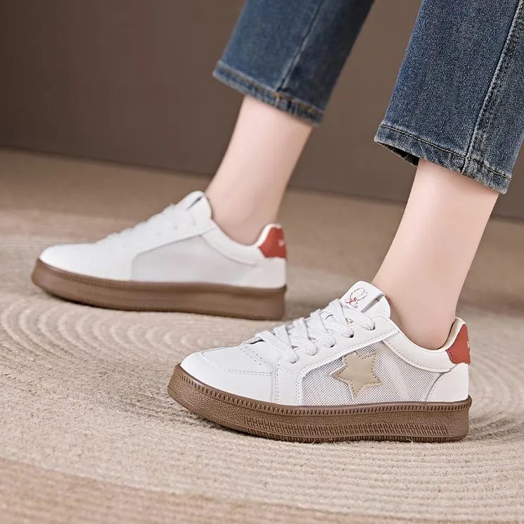 La Chapelle Non slip Lightweight Low Top Skateboard Shoes Women's-29