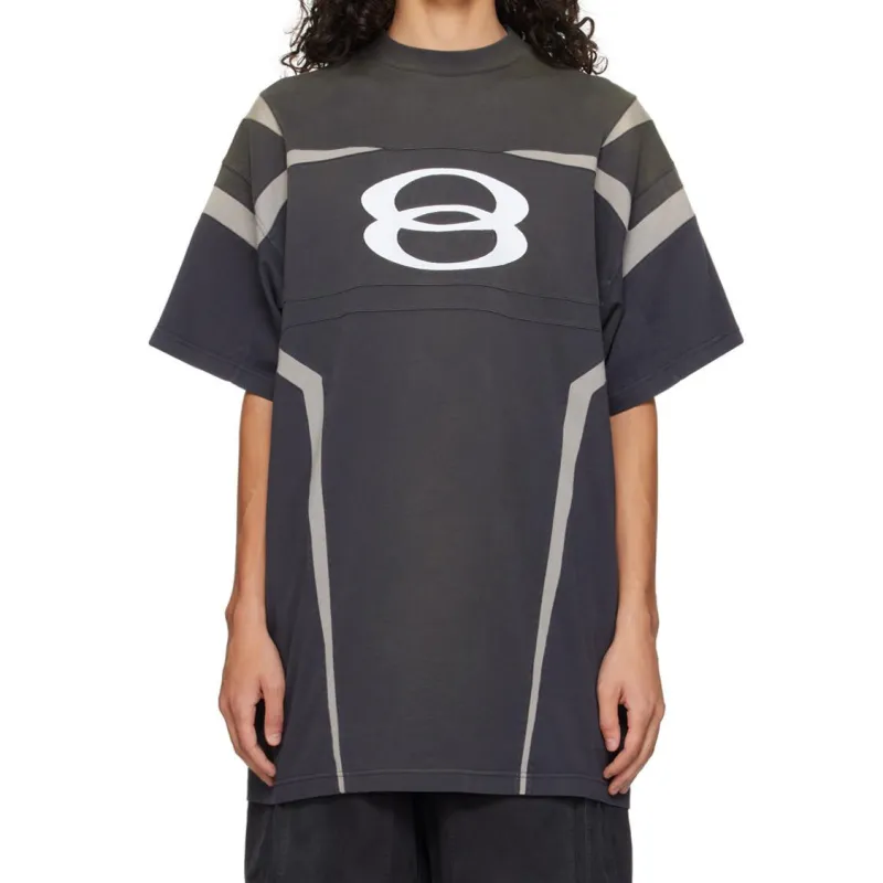 Balenciaga Unity Sports Icon Washed Out Biker T Shirt-7