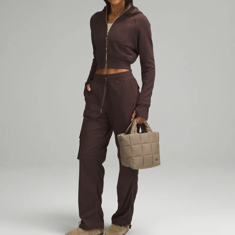 Lululemon Nylon Tote Bag Shopping Bag Shoulder Bag Crossbody Bag Handbag Mini Women's Deer Umber-4