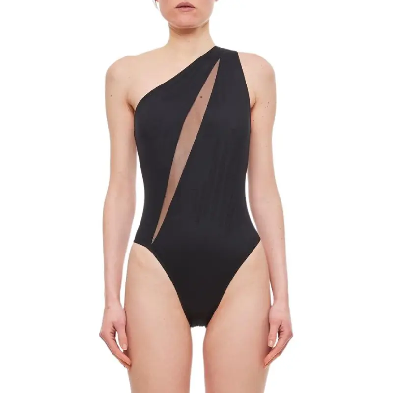VERSACE One-Shoulder Cut-Out Swimsuit-3