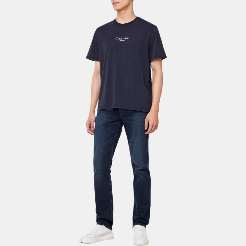 CALVIN KLEIN T-Shirt Men's Dark Marine Blue-4