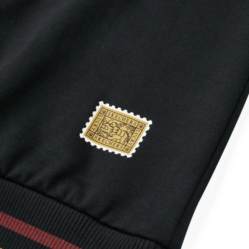 Skechers New Year Sweatshirt Unisex Carbon Black-4